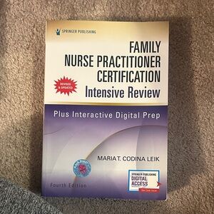 Family Nurse Practitioner Certification Intensive Review Book